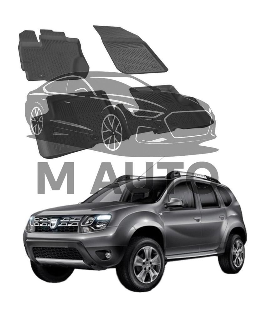 Стелки гумени за ДЪСТЪР 4×4 09-17 / 4x2 13-17 / DACIA DUSTER SAHLER