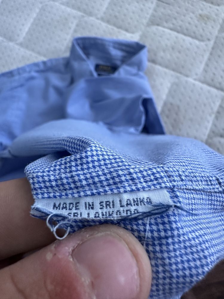 Polo Ralph Lauren Oxford logo-Embroidered Shirt