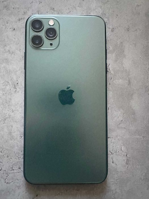 Iphone 11 Pro MAX Verde 256 GB 100% Baterie Liber de retea Impecabil