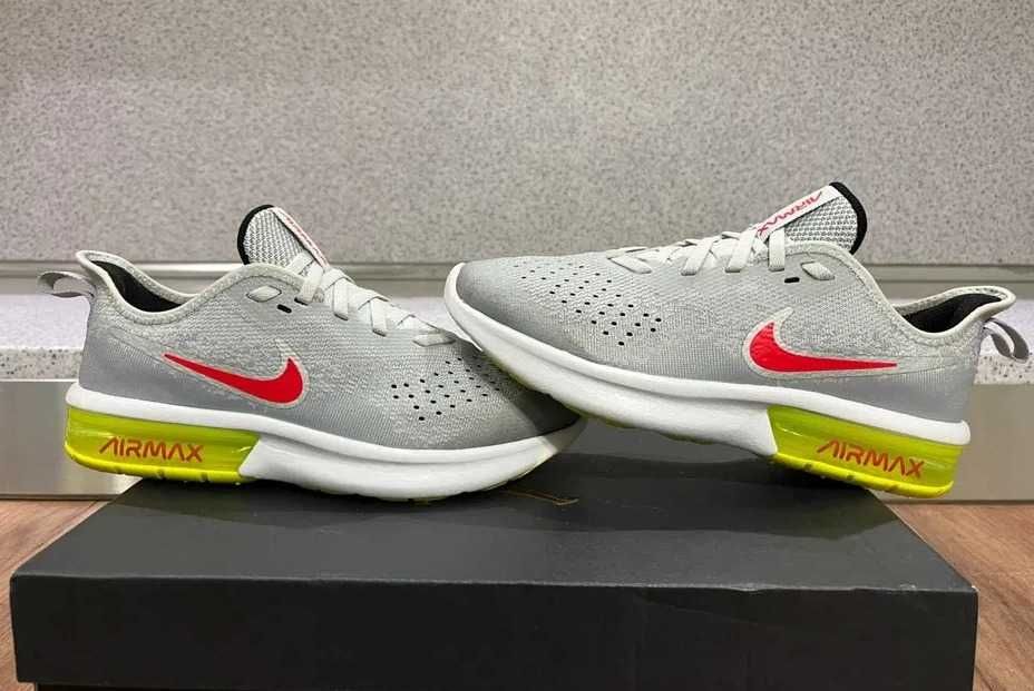 ОРИГИНАЛНИ *** Nike Air Max Sequent 4 / Wolf Grey/Red Orbit