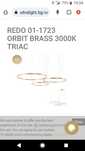 Led Полилей, ORBIT 01-1723-Triac Redo, D1000+800+600, H3000 mm-Brass