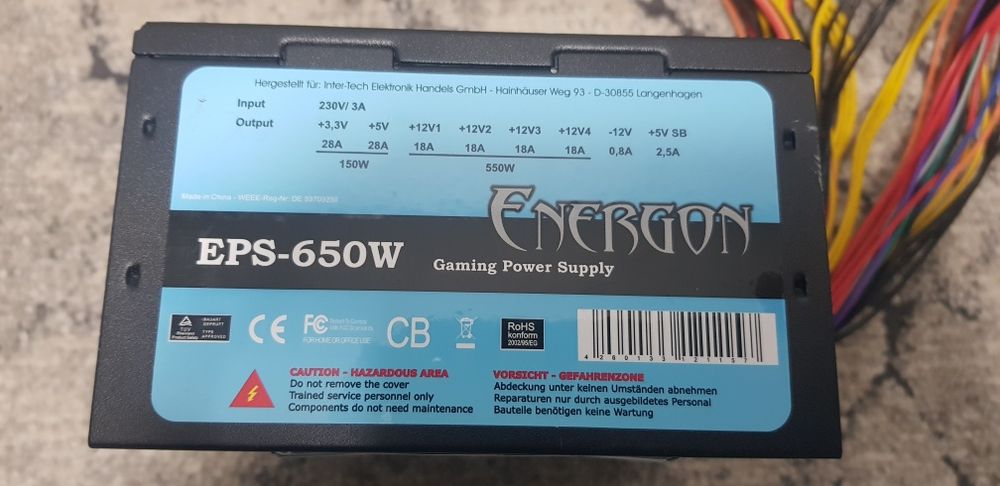 Sursa Inter-Tech Energon 650W