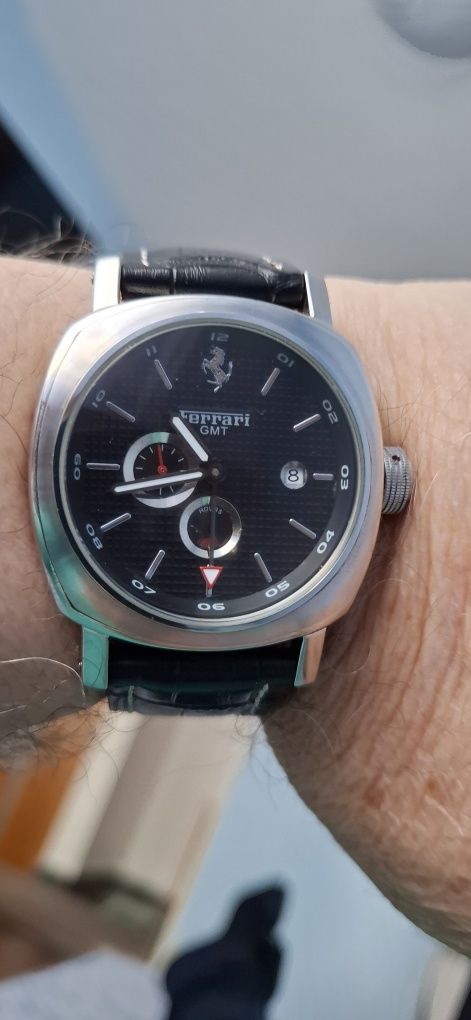 FERRARY ceas de mînă bărbătesc automatic curea din piele naturală