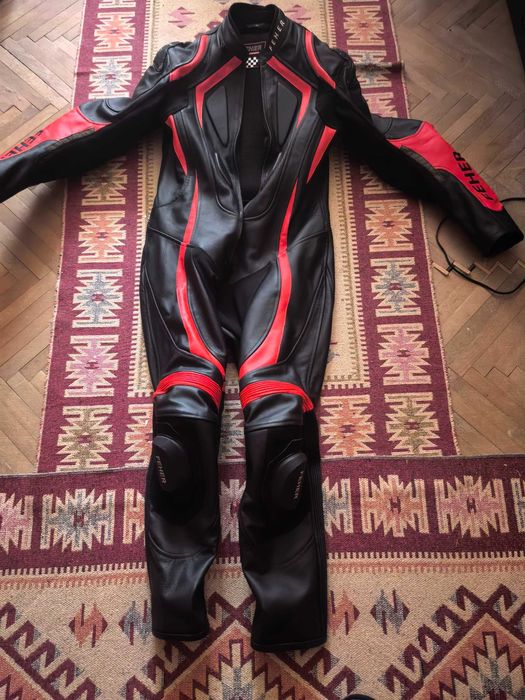Costum moto piele FEHER