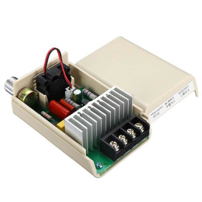 Variator tensiune regulator turatie pentru motor 4000w cu ventilator!