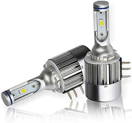 Set 2 becuri Led Cree H15 cu DRL 6000k