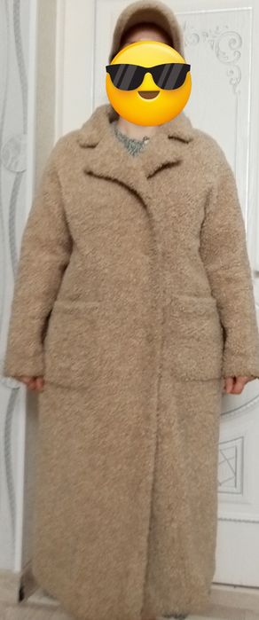 Тедди шуба шапкасымен бирге сатылады