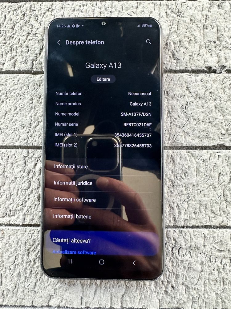 Samsung A13 telefon smartphone
