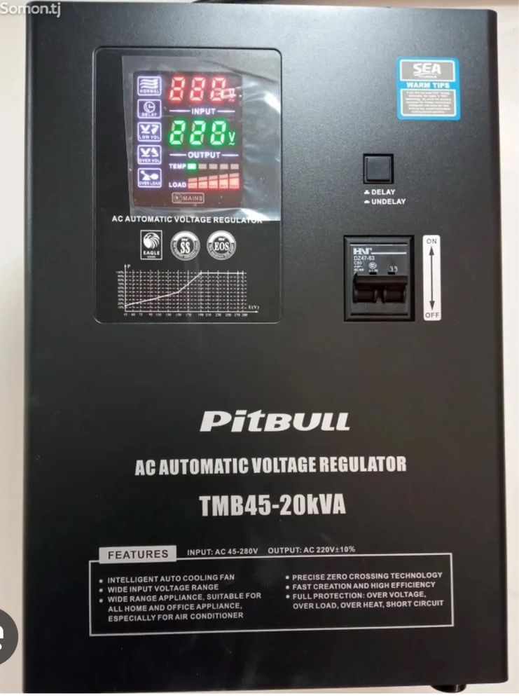 Продаеться стабилизатор Pitbull 45-20kVA