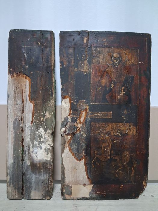 Lot 3 Icoane lipovenesti foarte vechi.