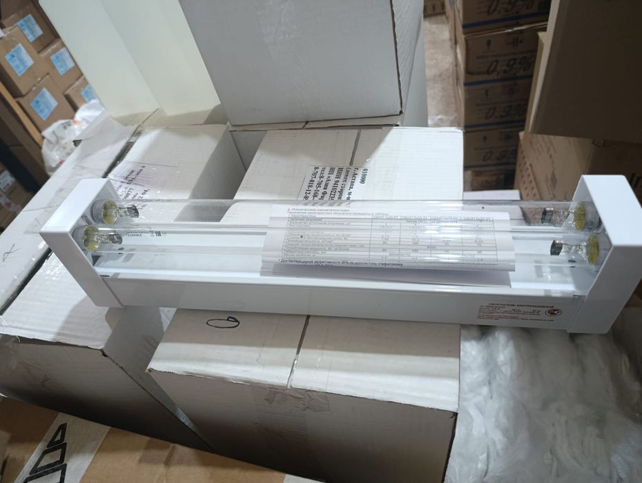 Облучатель кварц 2-16-01 с двумя лампами Генезис