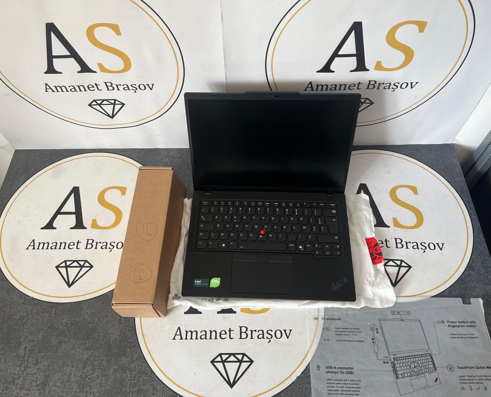 Laptop Lenovo Thinkpad T14 Gen 5 intel ultra 7 VPro 32Gb Ram 256Gb Nou