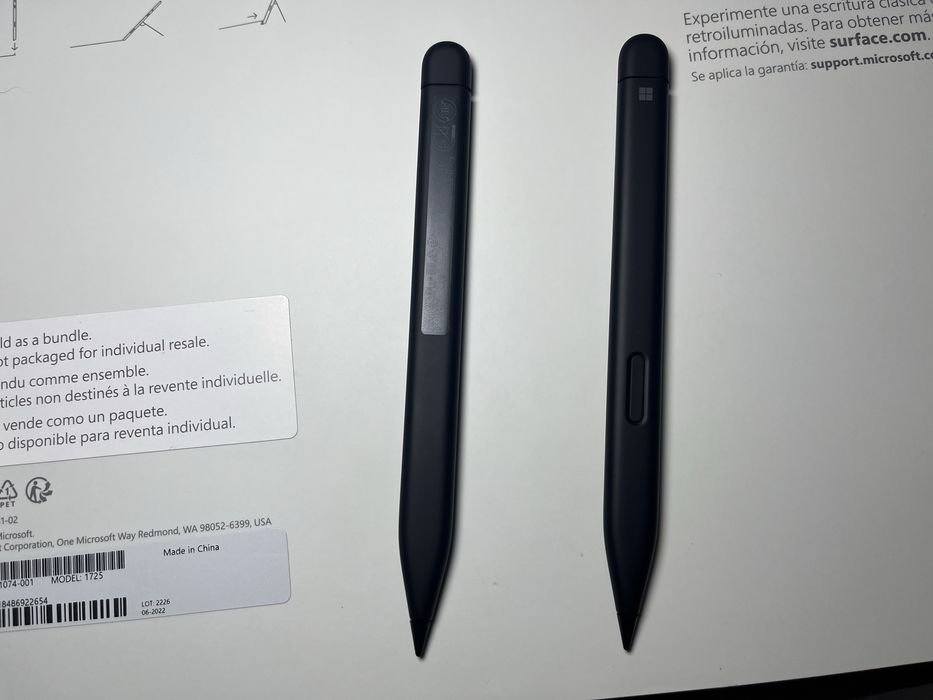 Microsoft ручка slim pen  черный Slim pen бу для планшетов Surface