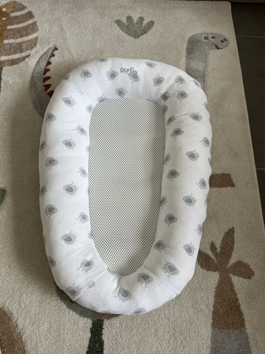Дишащо бебешко гнездо purflo, размери 85 х 55 х 11