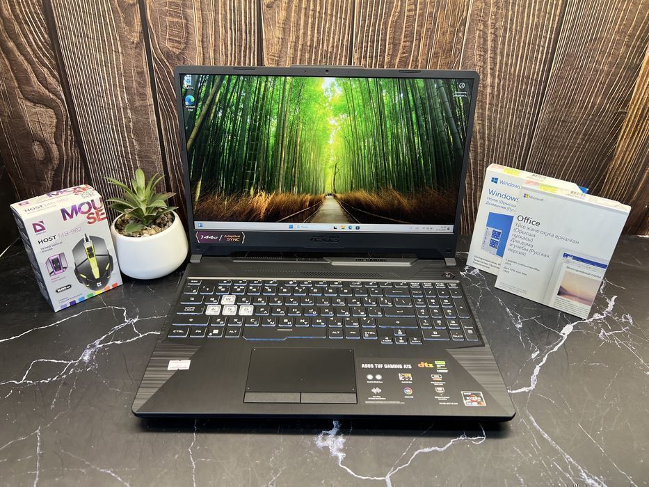 Новый игровой ноутбук ASUS TUF Gaming A15 | Ryzen 5-7535HS | RTX2050