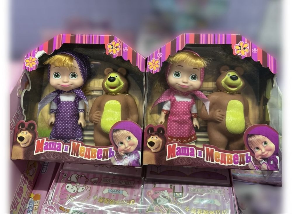 Комплект фигурки Маша и Мечока, Masha and The Bear