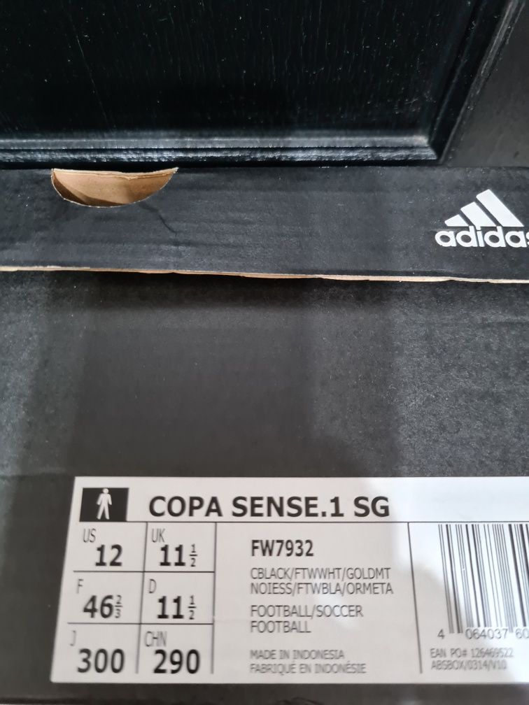 Професионални бутонки Adidas COPA SENSE.1 номер 46 2/3