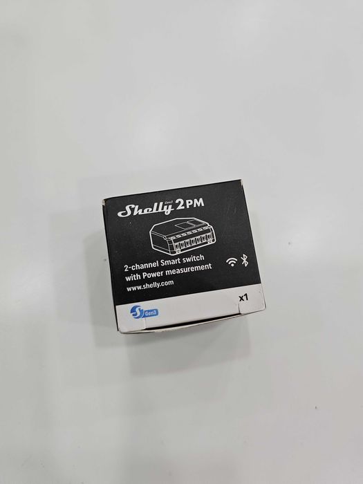 Shelly 2PM Gen3 – смарт микромодул за 2× On/Off или управление на щори
