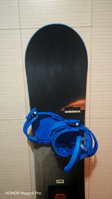 Placa snowboard 156 Wide Nitro -legaturi boots