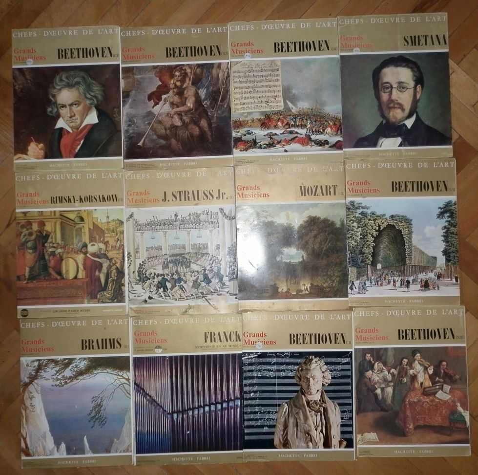 Колекция от немски плочи Chefs-d'oeuvre de l'art Grands Musiciens