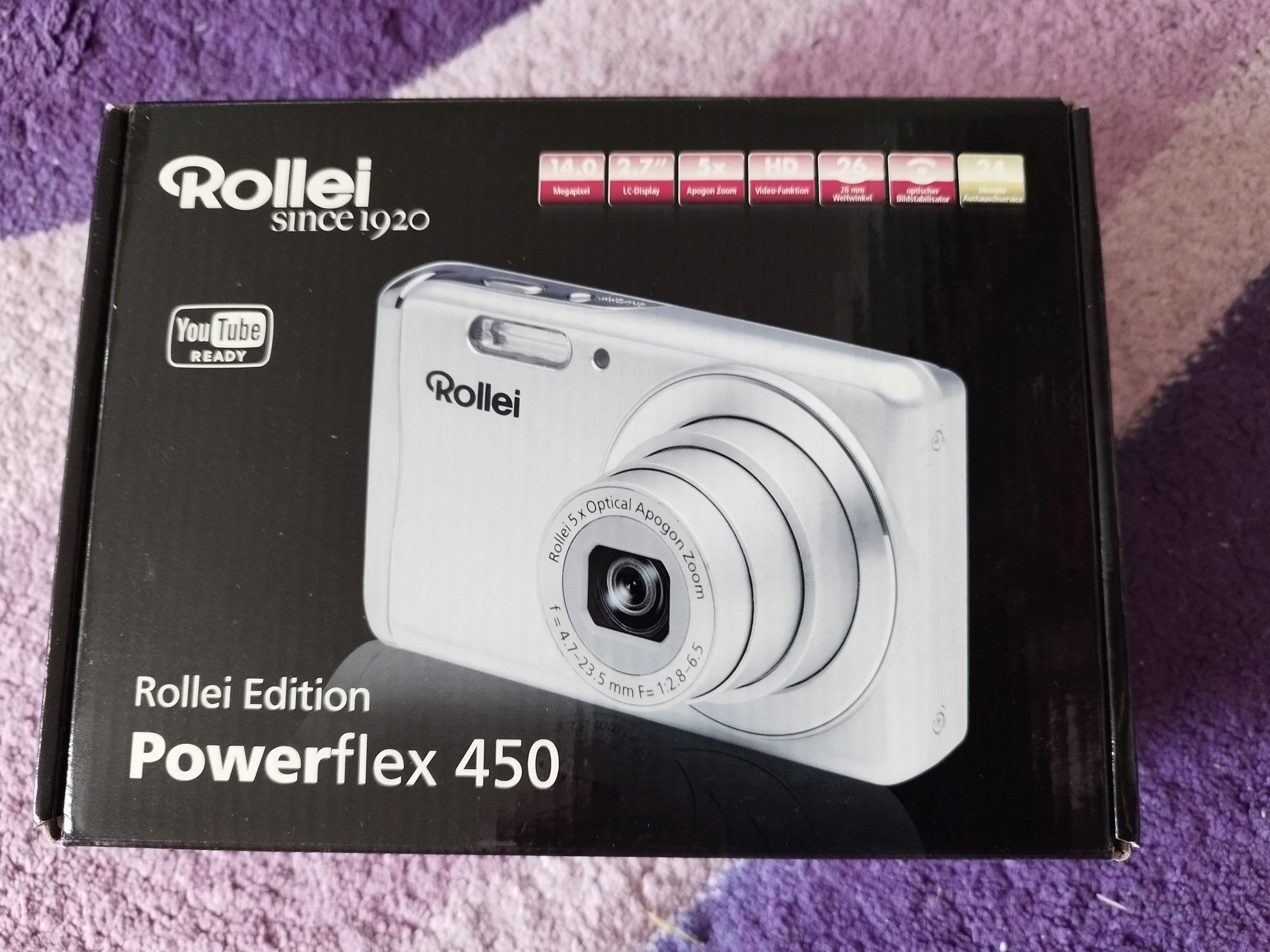 Нов фотоапарат Rollei Powerflex 450