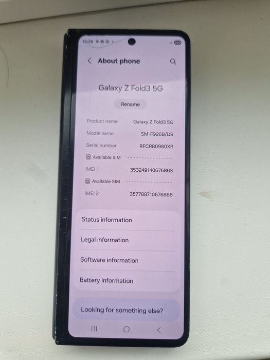 Placa de baza Samsung Z Fold 3 ,baterie , camera , incarcare