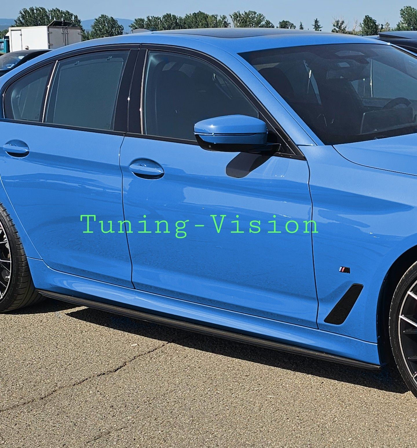 M Performance пакет G30 G31 LCI преден лип прагове дифузьор спойлер