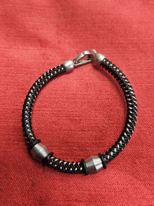 Сребърна  гривна от  Borsari.