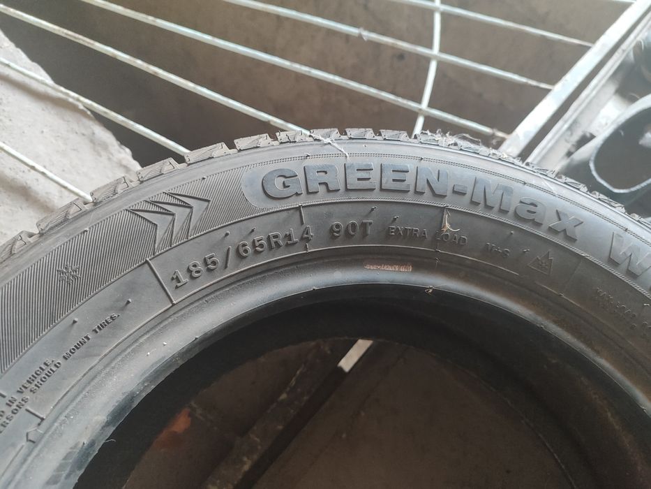 Зимные шины 185/65/r14 2 шт б/у