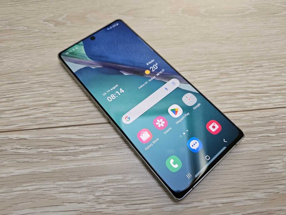 Samsung Galaxy Note 20 5G 8GB 256GB Green stare foarte buna, accesorii