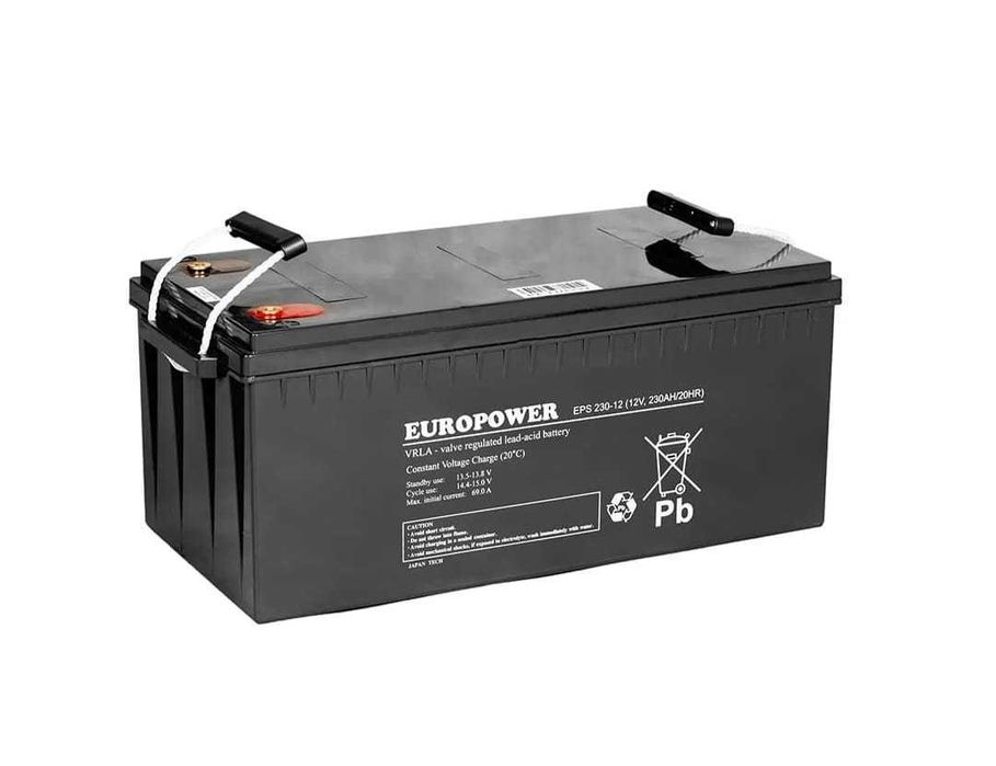 Acumulatori stationari AGM GEL Europower 230Ah baterii panou solar UPS