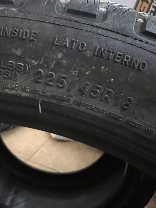 Зимни Гуми Michelin Pilot Alpine PA4 225/45/18 2 бр и 245/40/18 2 бр