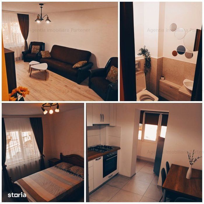 3 camere Eremia , Decomandat / centrală , mobilat / utilat !