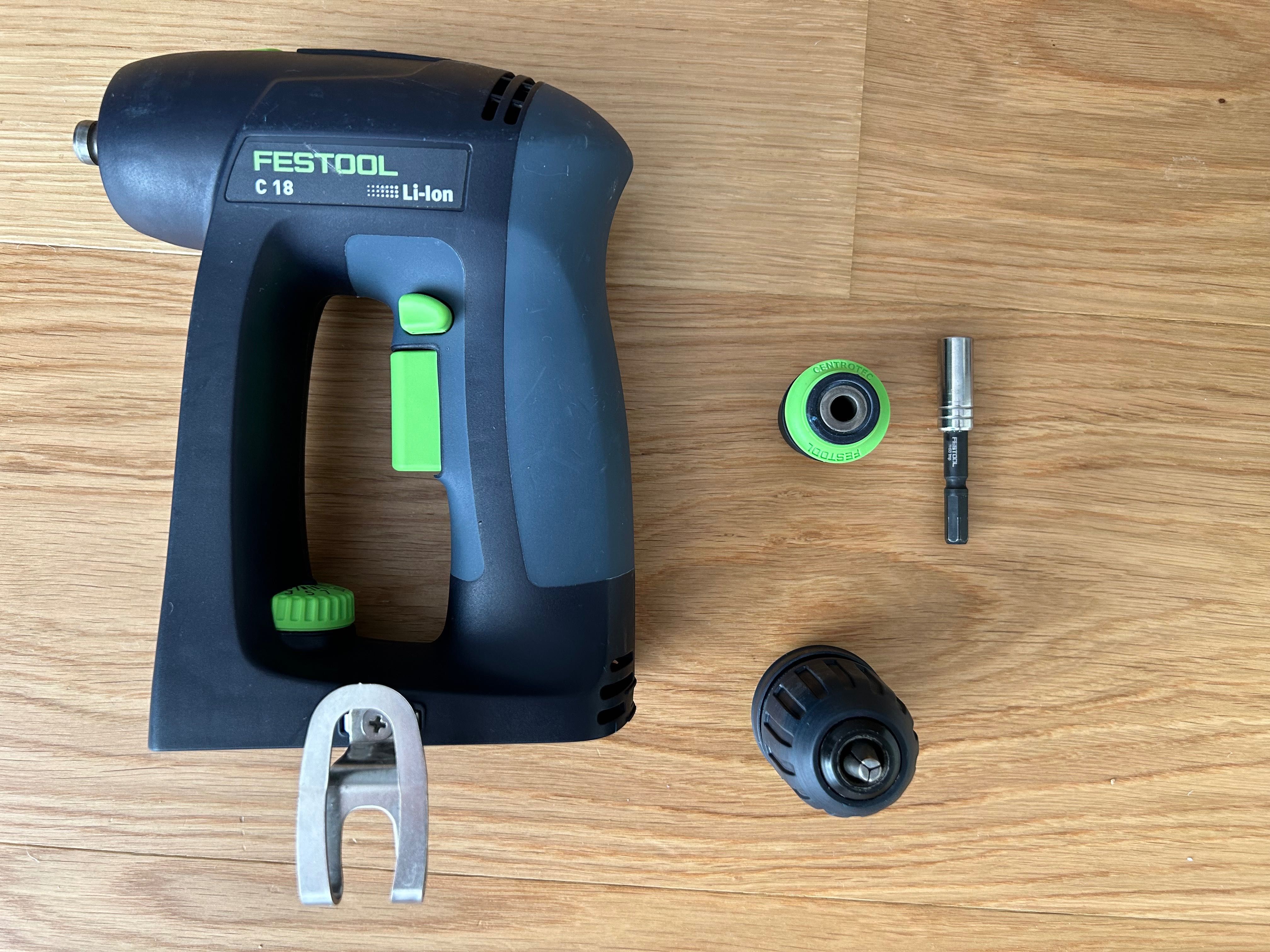 Акумулаторен винтовърт Festool C 18