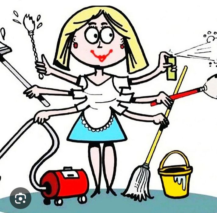 Уборка,приготовление пищи,помощь по дому