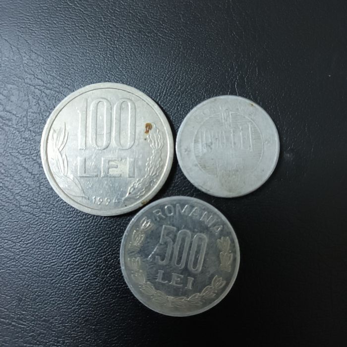Monede vechi 100 lei,1000 lei,500 lei