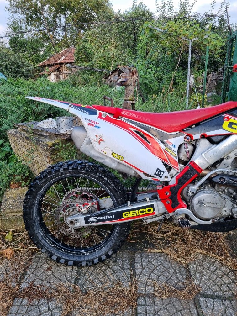 Honda crf450i 2012