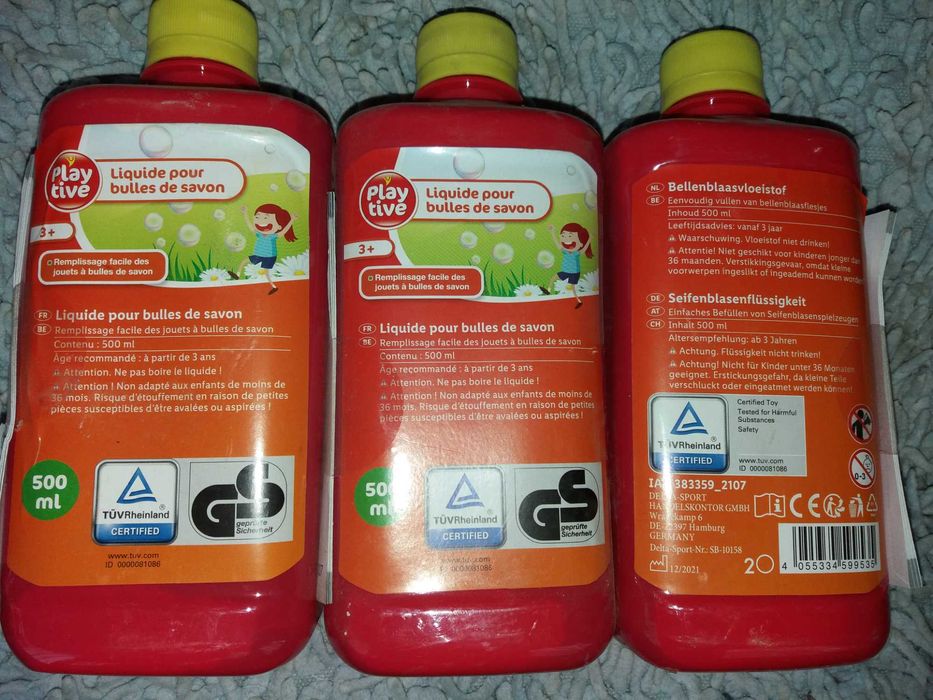 Masina baloane sapun priza 220V si 12V la bricheta auto lichid proba