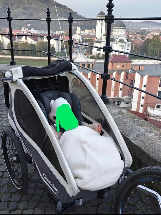 Scoica remorca bicicleta Qeridoo