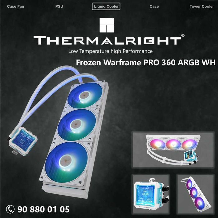 Frozen Warframe PRO 360 BLACK/WHITE ARGB