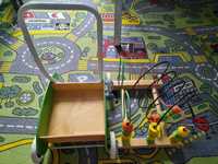 Premergator și joc rollercoaster cu bile Ikea