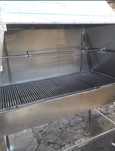 Gratat inox cu rotisor