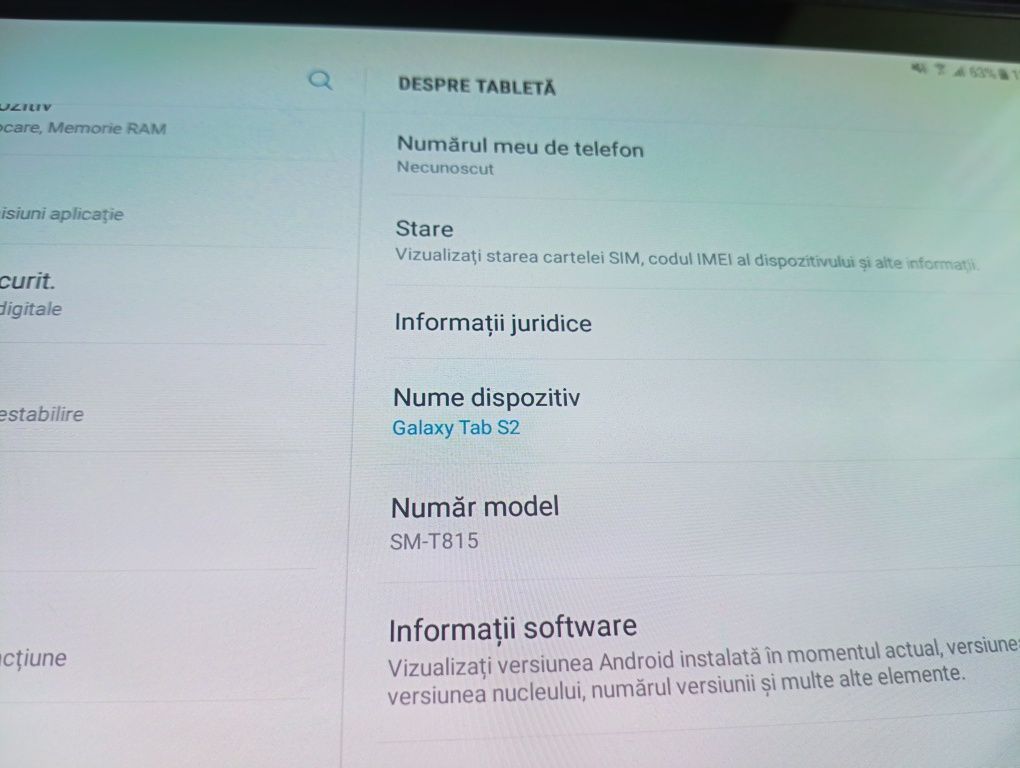 Tabletă mare cu SIM