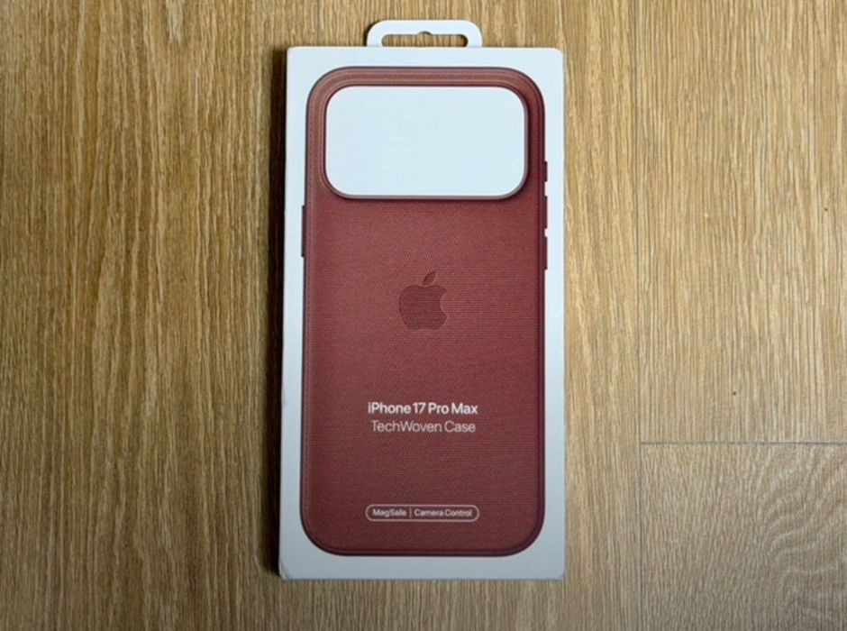 TechWoven Case на iPhone 17 Pro/Pro Max - новый оригинальный чехол