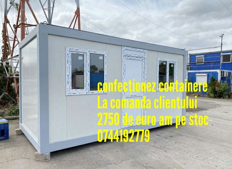 Vând containere standard fără niciun avans trimit în toată țara