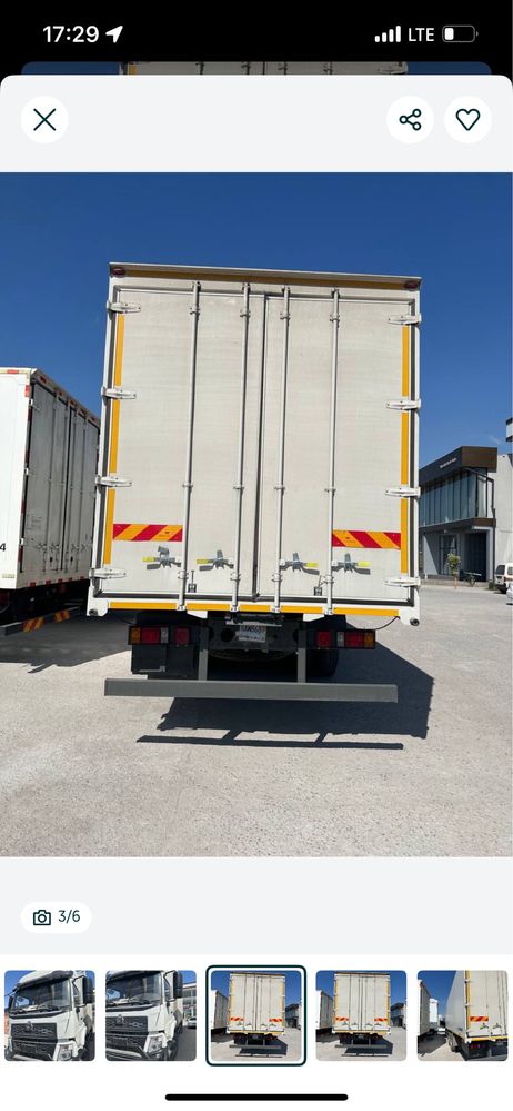 Howo V5 9 metrlik furgon