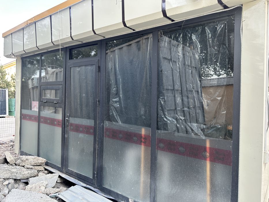 kanteyner dokon uchun fasd food uchun moljallangan