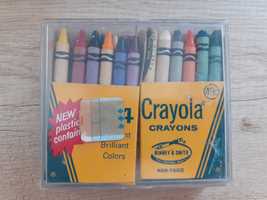 Creioane cerate Crayola 24 P, 1970, made in New York (Binney & Smith)