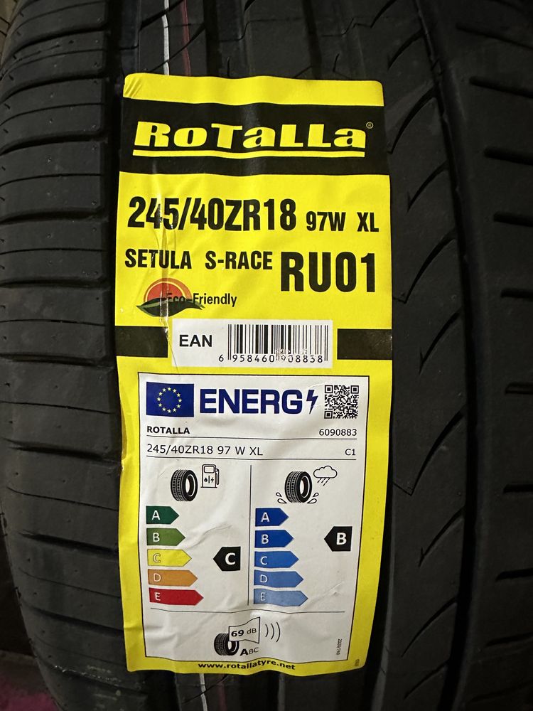 Летен спорт пакет ROTALLA 245/40R18 97W XL 265/35R18 97W XL НОВ DOT