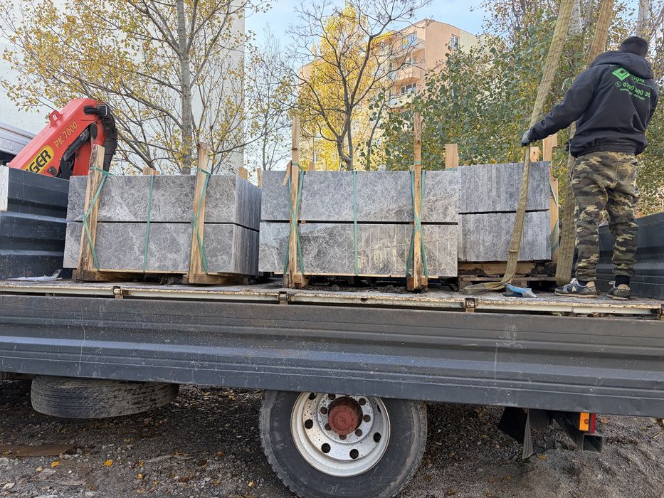 Камион с кран до 6 метра